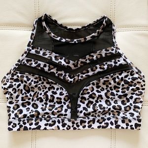 Leopard Print Sports Bra - Sample Sale